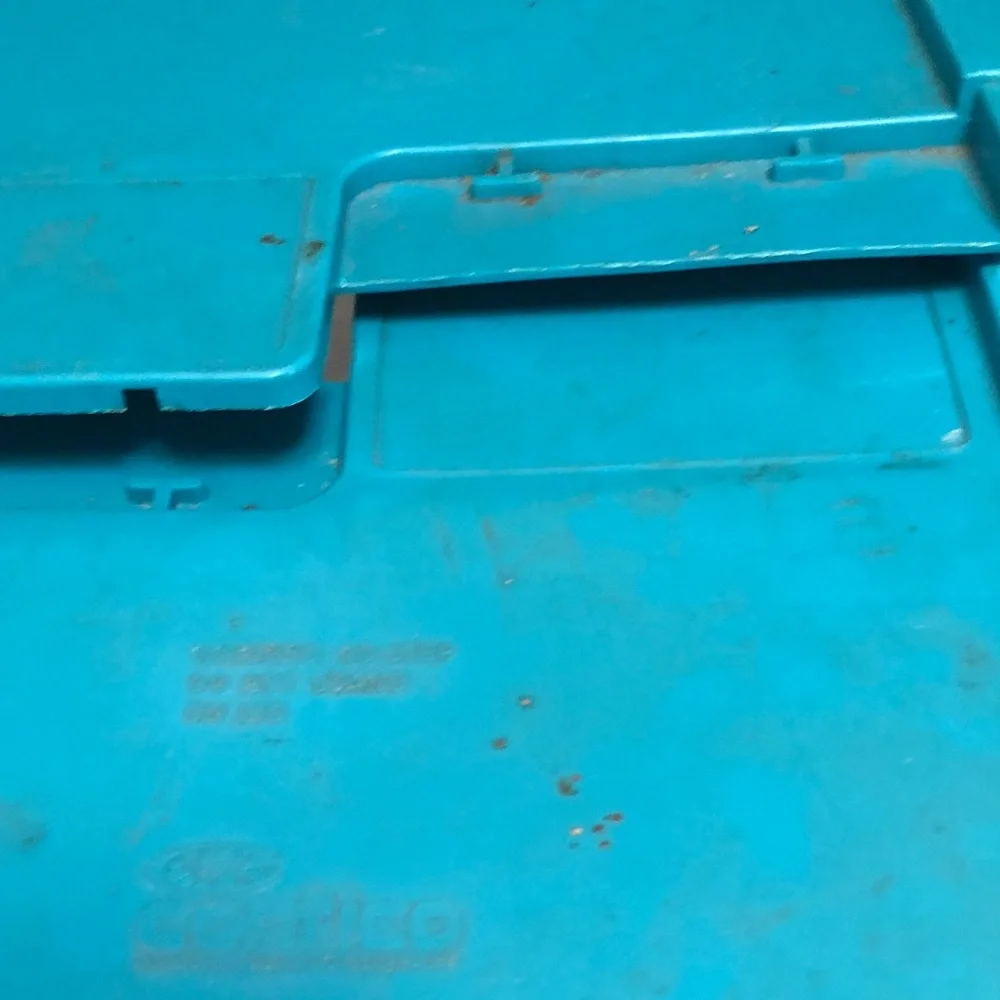Clear Plastic Storage Tote with Label